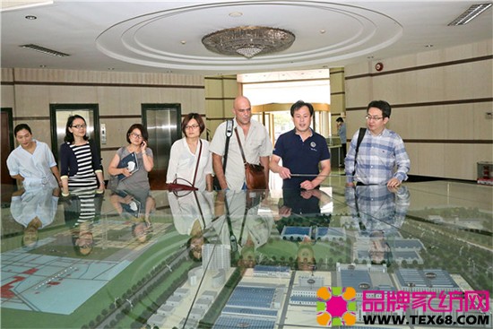 宜家团队参观了孚日集团新棉纺厂和毛巾二厂