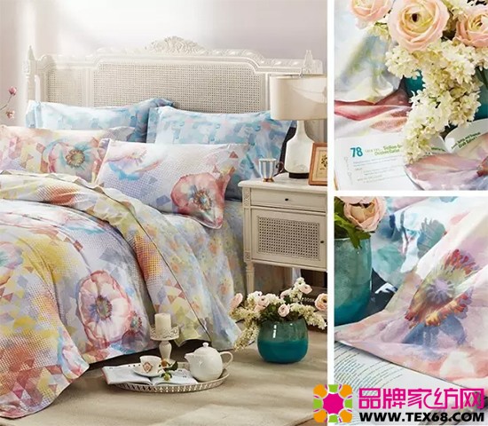 2017春夏新品 梦里花开|全棉印花四件套