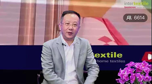 中国家用纺织品行业协会会长杨兆华先生