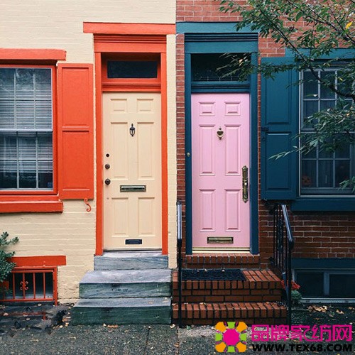 美户外街头门扇赏析