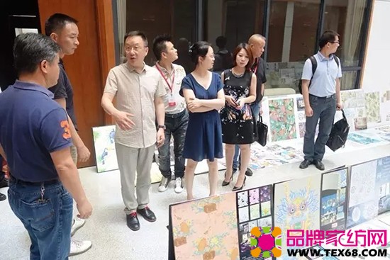 中国家纺协会大赛审委员现场视察指导