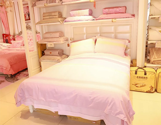 老裁缝家纺家居定制馆已强势入驻朱鹮广场